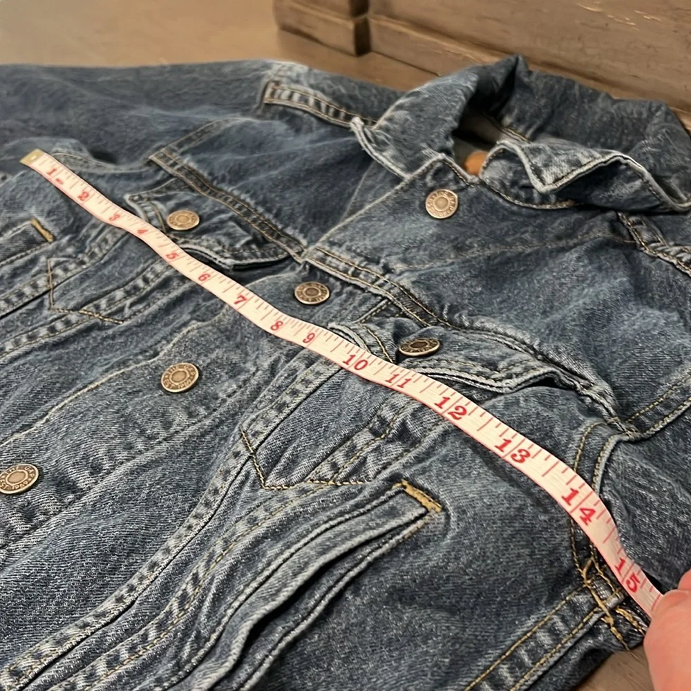 Vintage 2001 Y2K GAP Kids Jean Jacket / Size S / Very Good Pre-Owned Condition